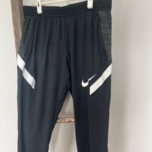 Nike Black and White Sweatpants